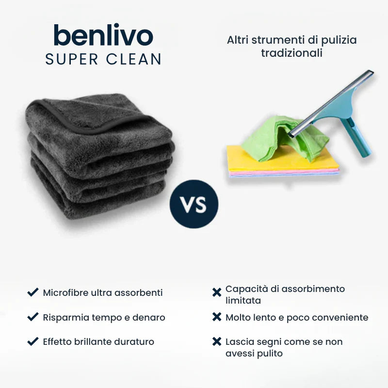 SuperClean - Panno in microfibra